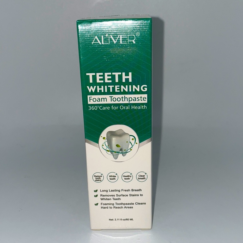 Foam Teeth Whitening Baking Soda Toothpaste